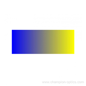 Shortwave pass linear gradient filter of 400-800nm